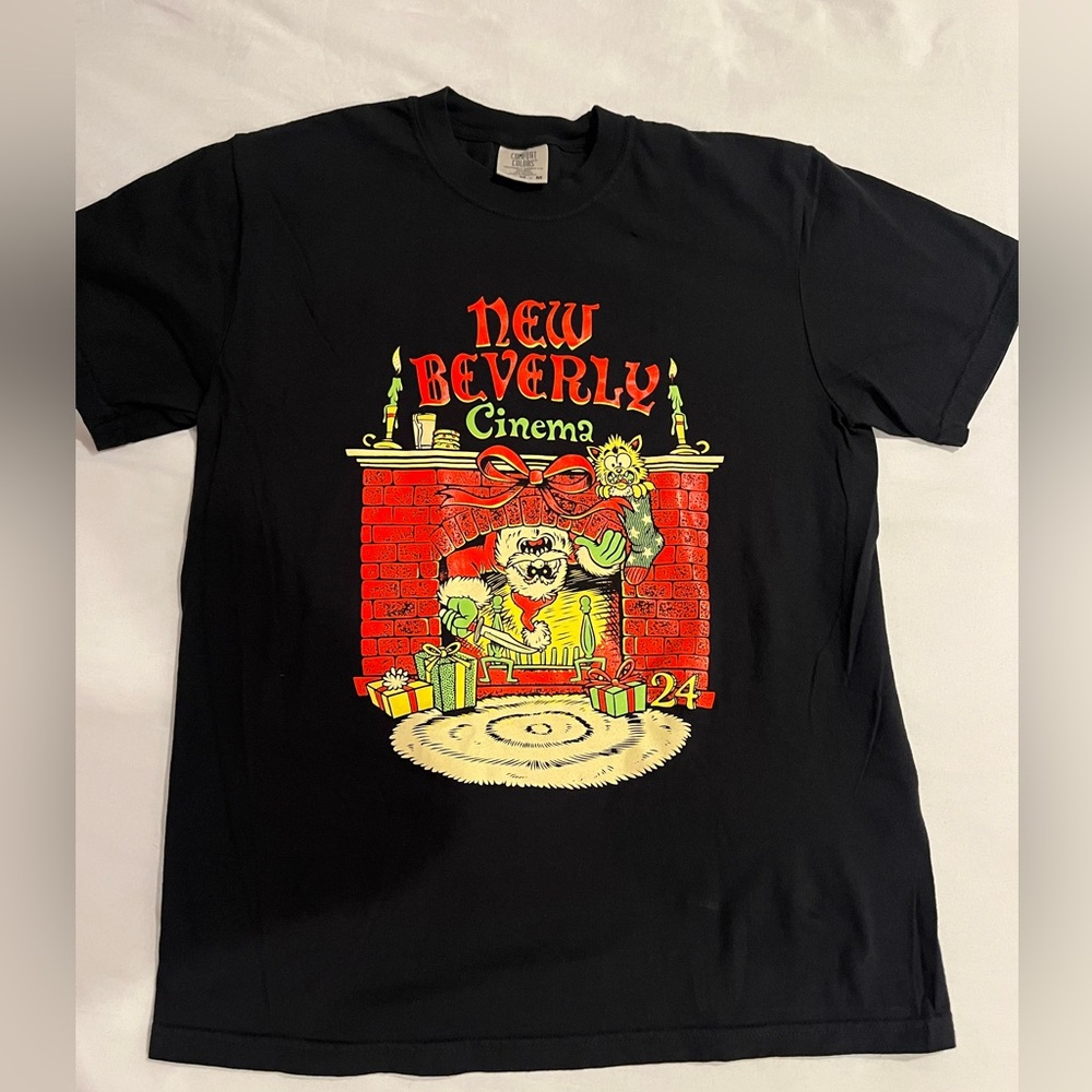 New Beverly Cinema christmas 2024 tee tshirt medium 
Brand New! xmas santa